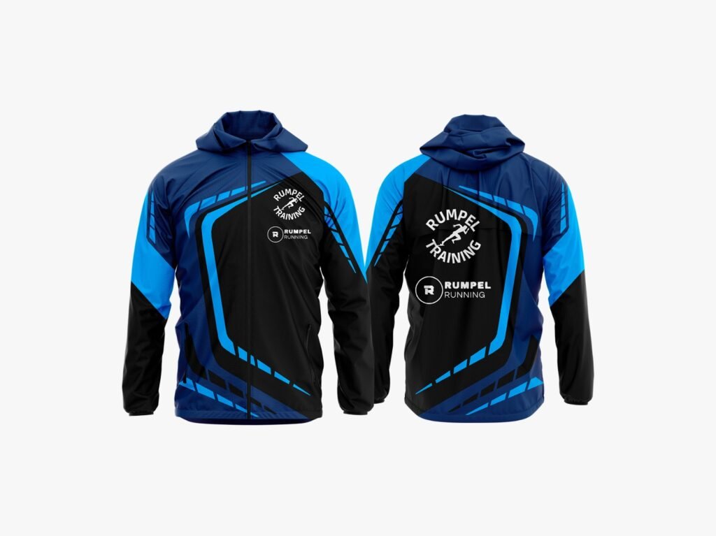 corta vento azul rumpel